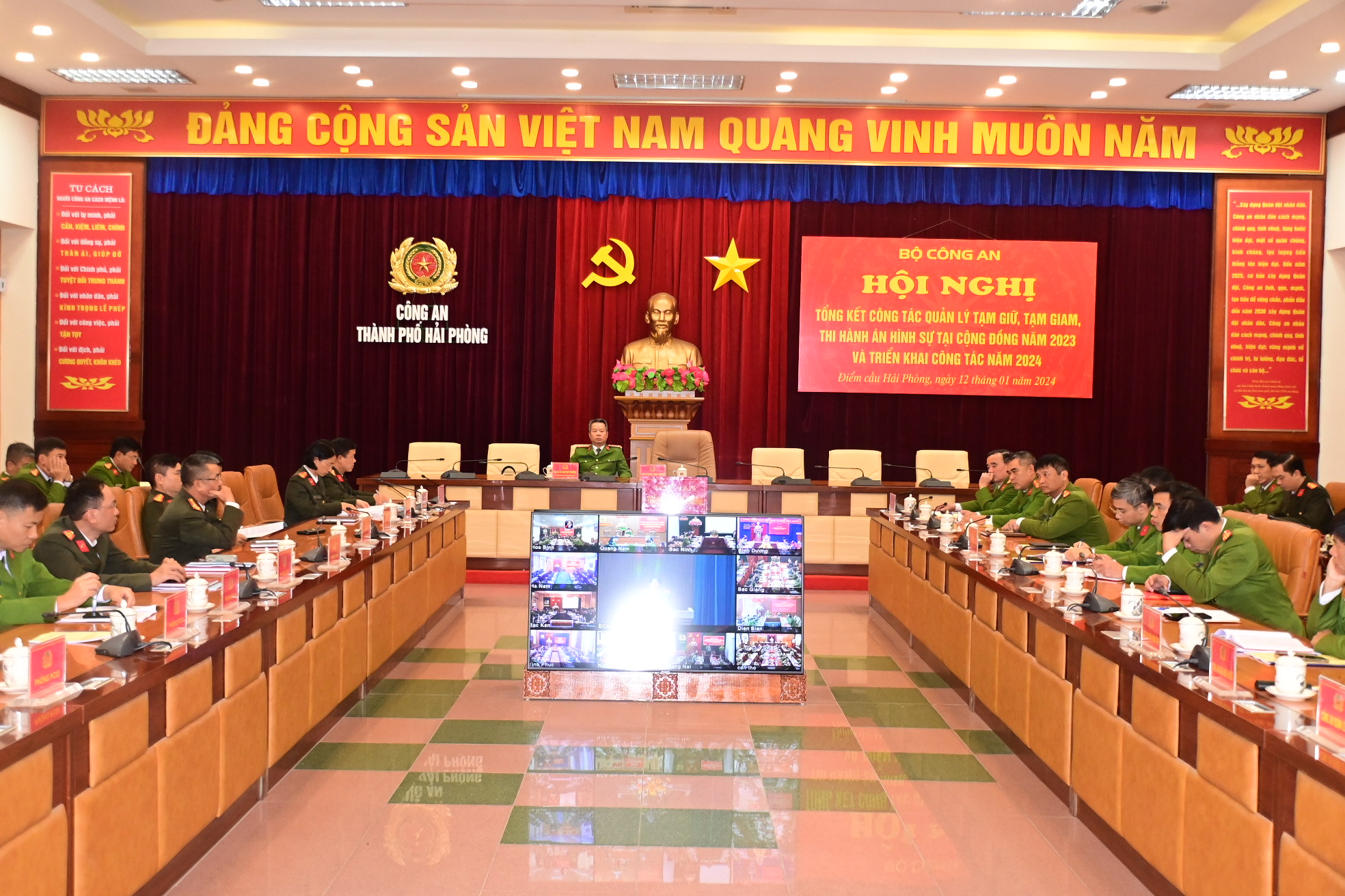 Thực hiện tốt công tác quản lý tạm giữ, tạm giam và thi hành án hình sự tại cộng đồng